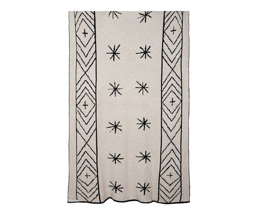 Manta O Olhar no Céu Cru, multicolor | WestwingNow