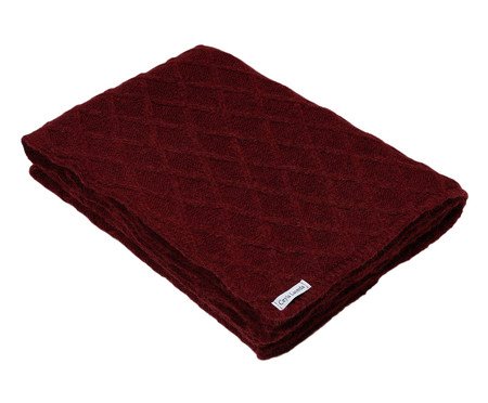 Manta Chanel Vinho | Westwing