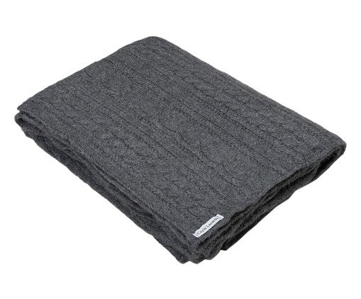 Manta Tranças Cinza Mescla, grey | WestwingNow