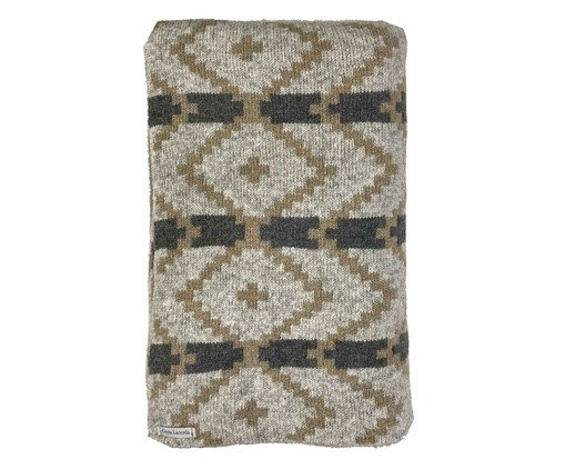 Manta Chevrons Dove e Jaguar, multicolor | WestwingNow