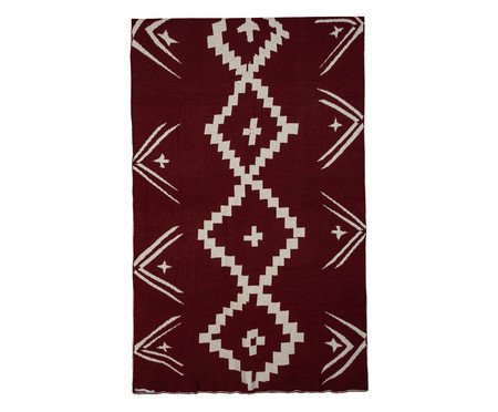 Manta Arco e Flecha Marsala e Papiro | Westwing