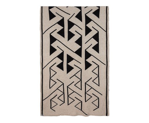 Manta Montanha Papiro e Preto, multicolor | WestwingNow