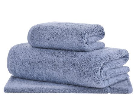 Jogo de Toalhas Colors Ardósia - 3 Pçs | Westwing