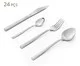 Jogo de Talheres Luna - 24 Pçs, silver or metallic | WestwingNow