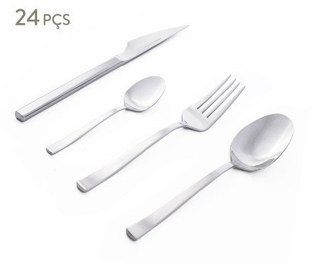 Jogo de Talheres Kaia - 24 Pçs | Westwing