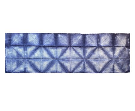 Passadeira Shibori Indigo Tris | Westwing
