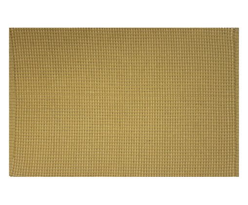 Tapetinho Trama Mesclada Mostarda, yellow | WestwingNow