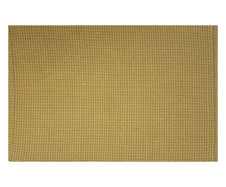 Tapetinho Trama Mesclada Mostarda | Westwing