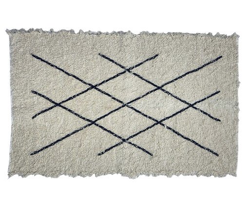 Tapetinho Felpudo Waffle, Raw | WestwingNow