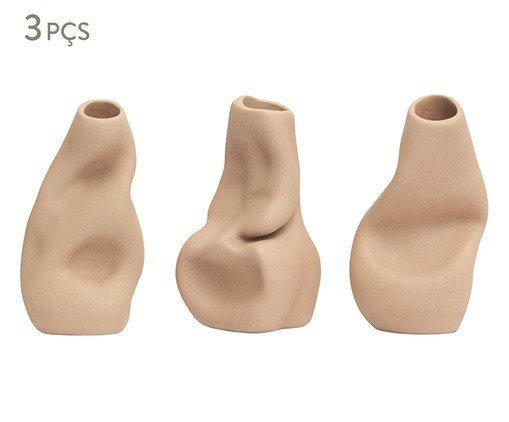 Jogo de Minivasos Vili, grey | WestwingNow