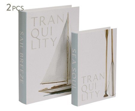 Jogo de Livros-Caixa Zeus | Westwing