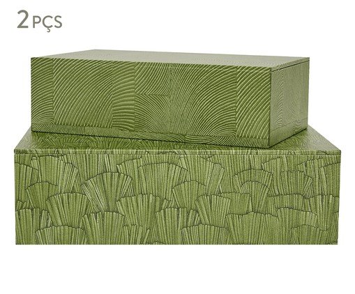 Jogo de Caixas Mnemósine, green | WestwingNow