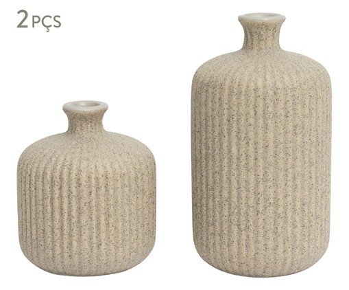 Jogos de Minivasos Necbete - 2 Pçs, brown | WestwingNow