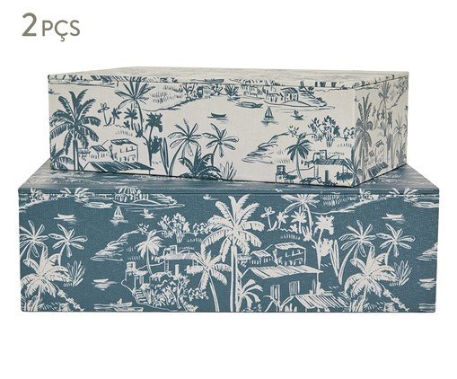 Jogo de Caixas Inpu, Off White | WestwingNow