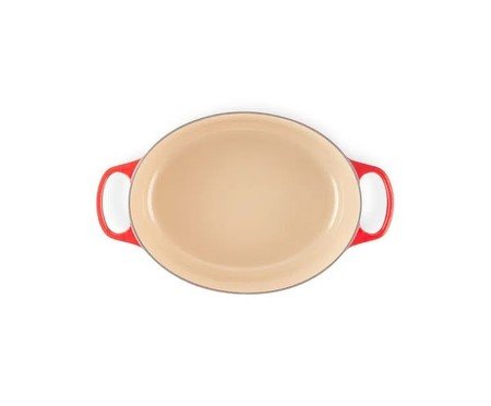 Panela Oval Signature em Ferro Fundido - Vermelha | Westwing