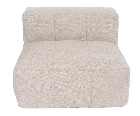 Puff-Poltrona Central Garden Bege | Westwing