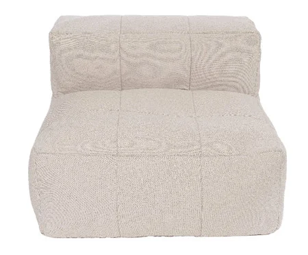 Puff-Poltrona Central Garden Bege | Westwing