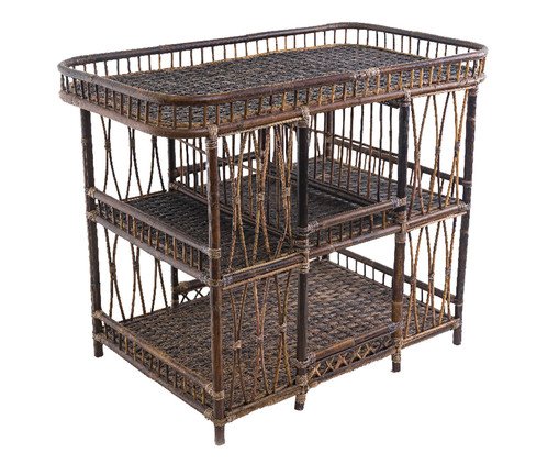 Carinho de Bar em Rattan Cave, Natural | WestwingNow