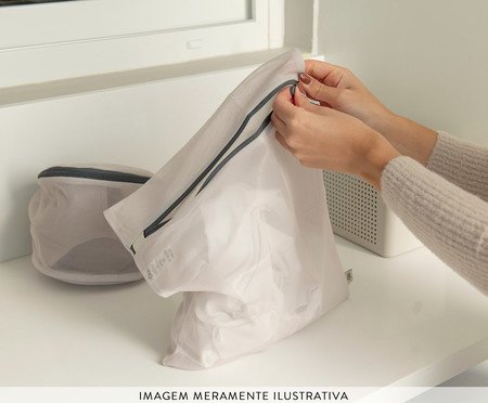 Saco par Lavar Roupa Flow Bege | Westwing