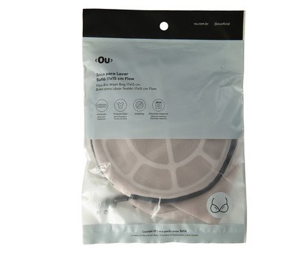 Saco para Lavar Sutiã Flow Bege | Westwing