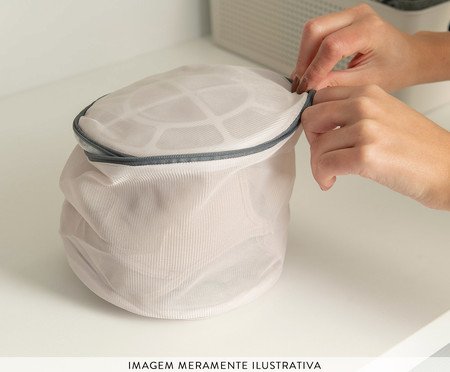 Saco para Lavar Sutiã Flow Bege | Westwing