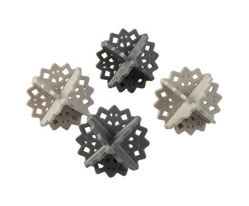 Jogo de Esferas para Lavar Roupas Flow Mesclado, beige | WestwingNow