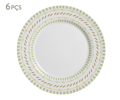 Jogo de Pratos Raso Conto de Páscoa, multicolor | WestwingNow