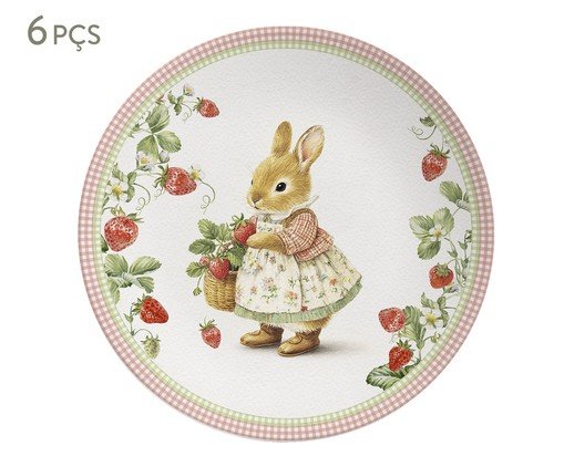 Jogo de Pratos de Sobremesa Coup Doce Encanto, multicolor | WestwingNow