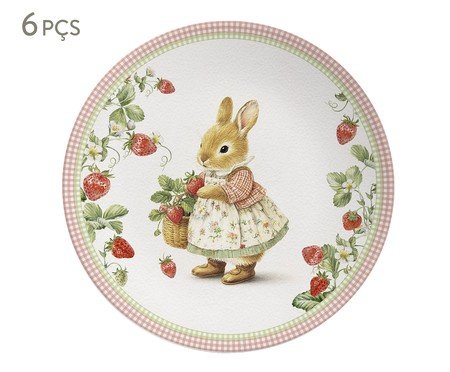 Jogo de Pratos de Sobremesa Coup Doce Encanto | Westwing