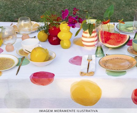 Jogo de Pratos de Sobremesa Mix Salada de Fruta | Westwing