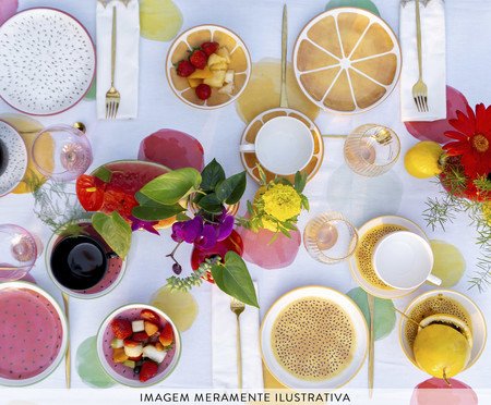 Jogo de Pratos de Sobremesa Mix Salada de Fruta | Westwing