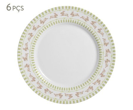 Jogo de Pratos de Sobremesa Conto de Páscoa | Westwing