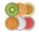 Jogo de Pratos Rasos Mix Salada de Fruta, multicolor | WestwingNow