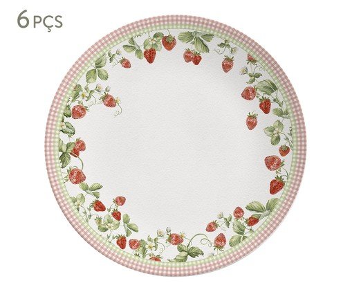 Jogo de Pratos Raso Coup Doce Encanto, multicolor | WestwingNow