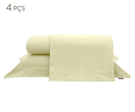 Jogo de Lençol Colors Maçã Verde 200 Fios | Westwing