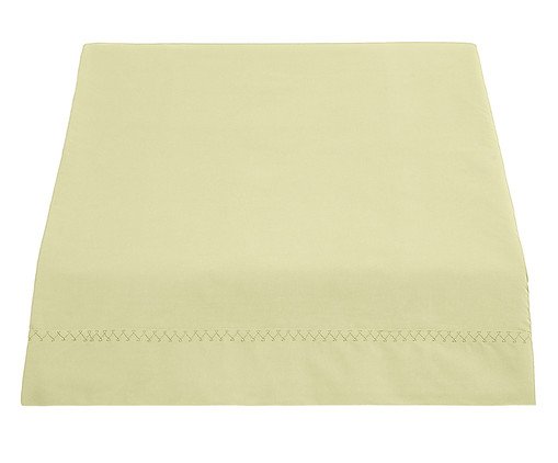 Lençol Superior Sem Elástico Colors Maçã Verde 200 Fios, green | WestwingNow