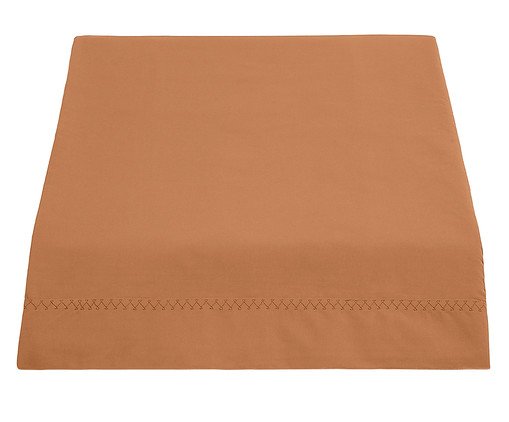 Lençol Superior Sem Elástico Colors Âmbar 200 Fios, beige | WestwingNow