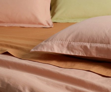 Lençol Superior Sem Elástico Colors Âmbar 200 Fios | Westwing
