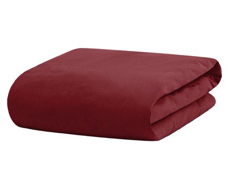 Lençol Inferior Com Elástico Colors Merlot 200 Fios | Westwing