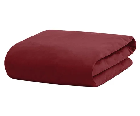 Lençol Inferior Com Elástico Colors Merlot 200 Fios | Westwing