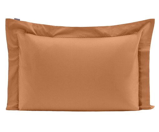 Fronha Bordada Colors Âmbar 200 Fios, beige | WestwingNow