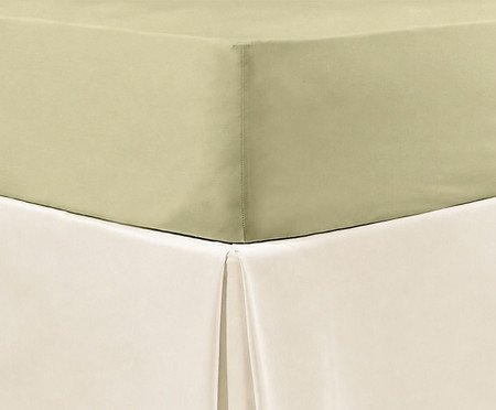 Lençol Inferior Com Elástico Colors Maçã Verde 200 Fios | Westwing