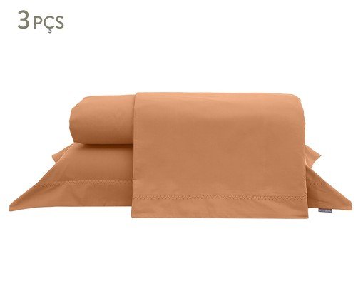 Jogo de Lençol Colors Âmbar 200 Fios, beige | WestwingNow