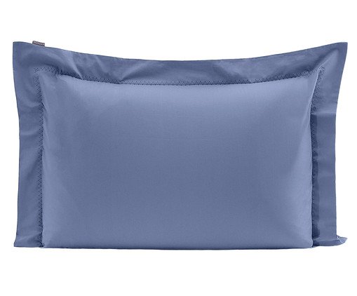 Fronha Bordada Colors Ardósia Stone 200 Fios, blue | WestwingNow