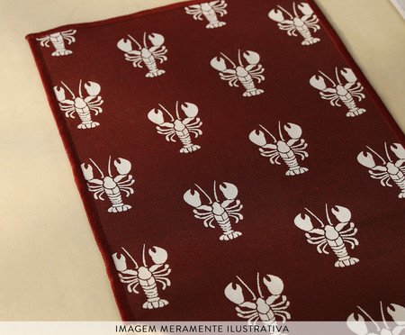 Jogo de Tapetes de Cozinha Lagostas - 3 Pçs | Westwing