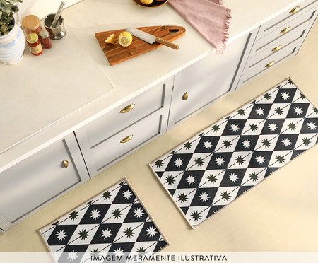 Jogo de Tapetes de Cozinha Circus - 3 Pçs | Westwing