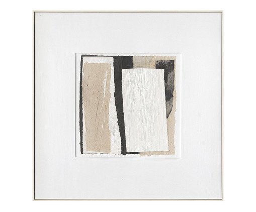 Quadro com Paspatur Atacama Abstrato II, white | WestwingNow