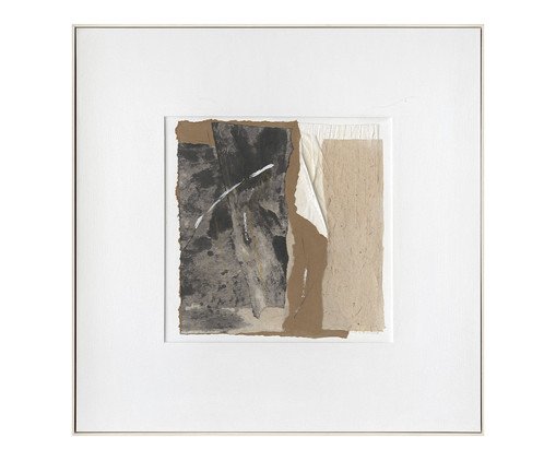 Quadro com Paspatur Atacama Abstrato I, white | WestwingNow