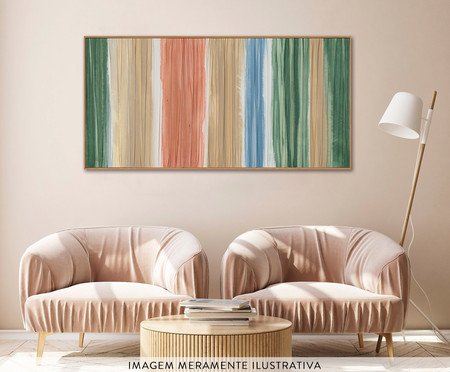 Quadro em Tecido Amsterdam Abstrato | Westwing