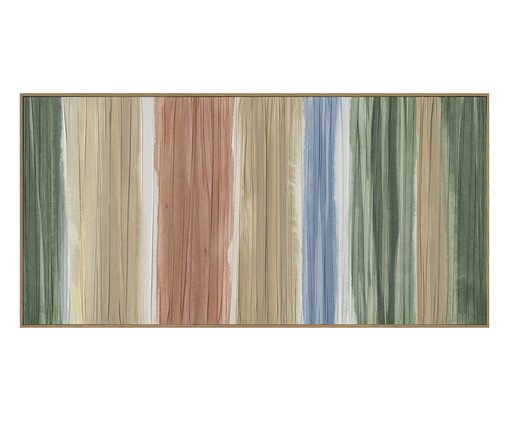 Quadro em Tecido Amsterdam Abstrato, multicolor | WestwingNow